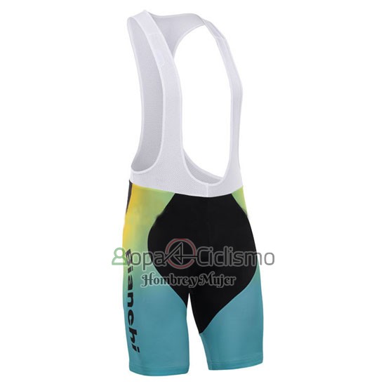 Lotto NL Jumbo Ropa Ciclismo Culotte Corto 2015 Mangas Cortas Negro y AMarillo